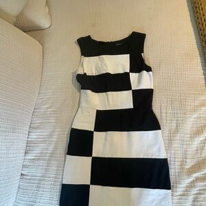White Store Black Market Sleeveless Dress